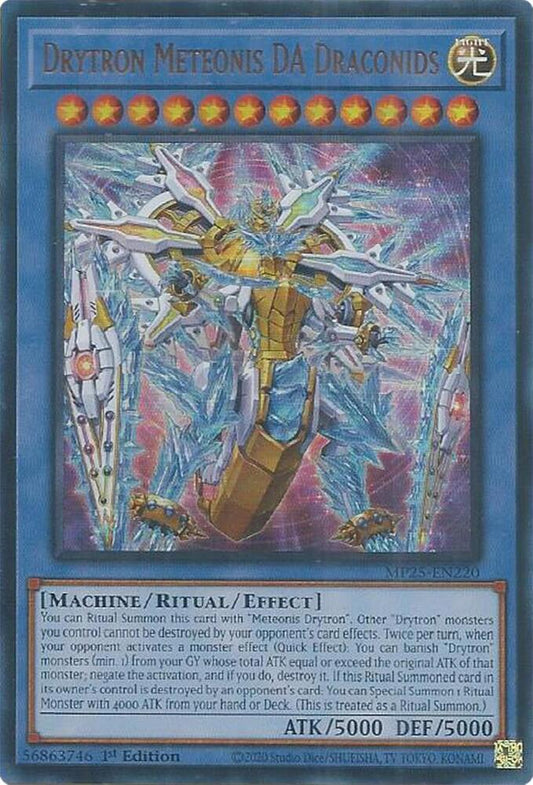 Drytron Meteonis DA Draconids  1st Edition MP25 (Ultra Rare) EU English
