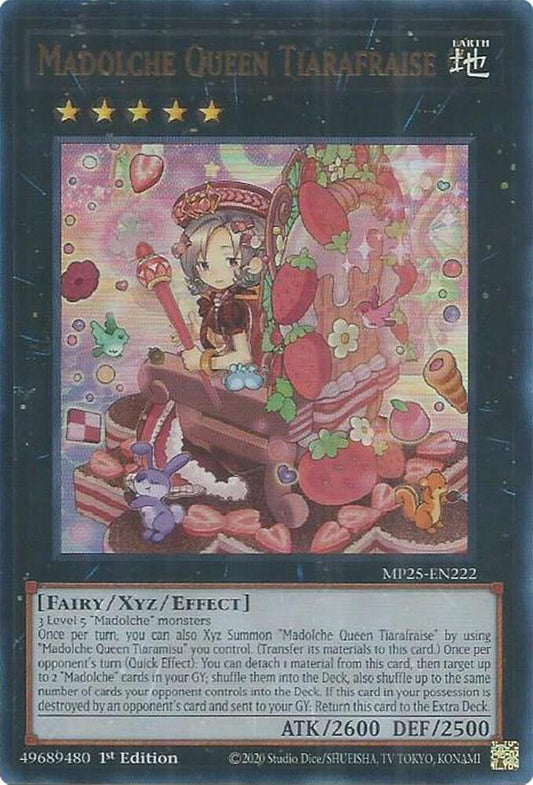 Madolche Queen Tiarafraise  1st Edition MP25 (Ultra Rare) EU English