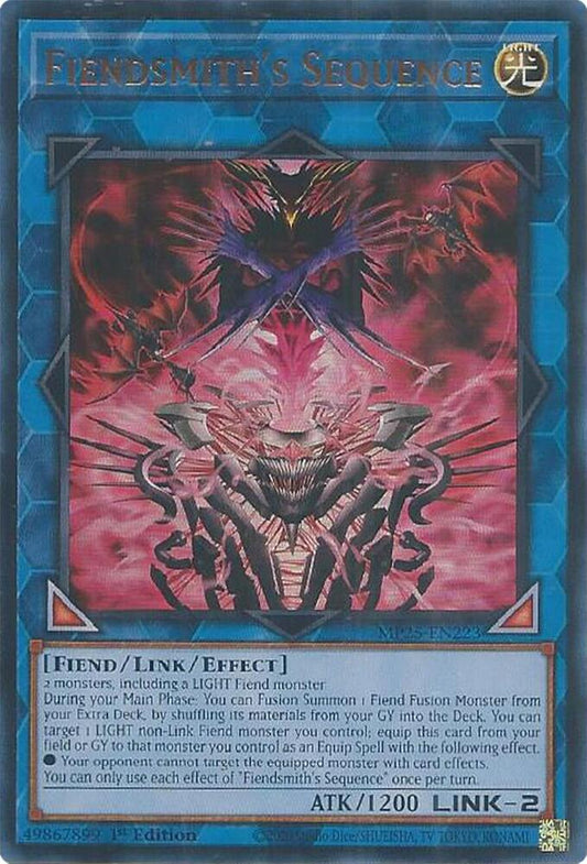 Fiendsmith's Sequence  1st Edition MP25 (Ultra Rare) EU English