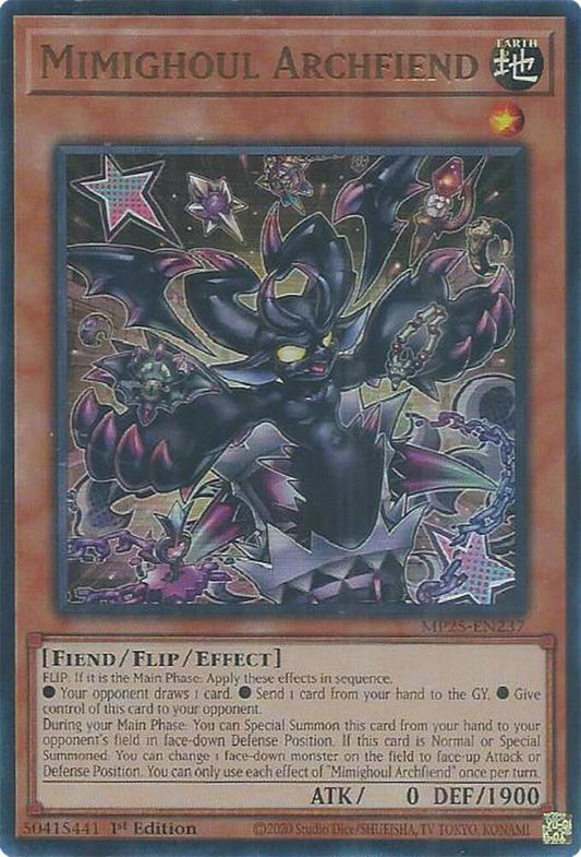 Mimighoul Archfiend  1st Edition MP25 (Ultra Rare) EU English