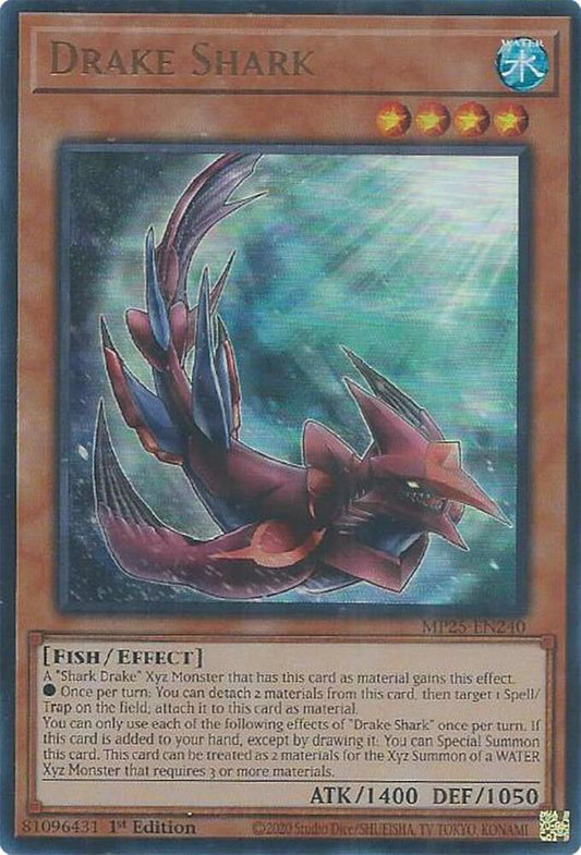 Drake Shark  1st Edition MP25 (Ultra Rare) EU English