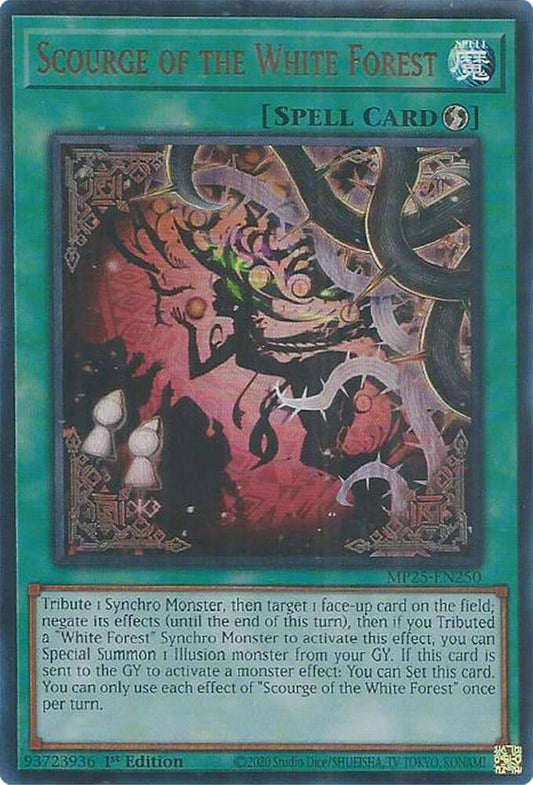 Scourge of the White Forest  1st Edition MP25 (Ultra Rare) EU English