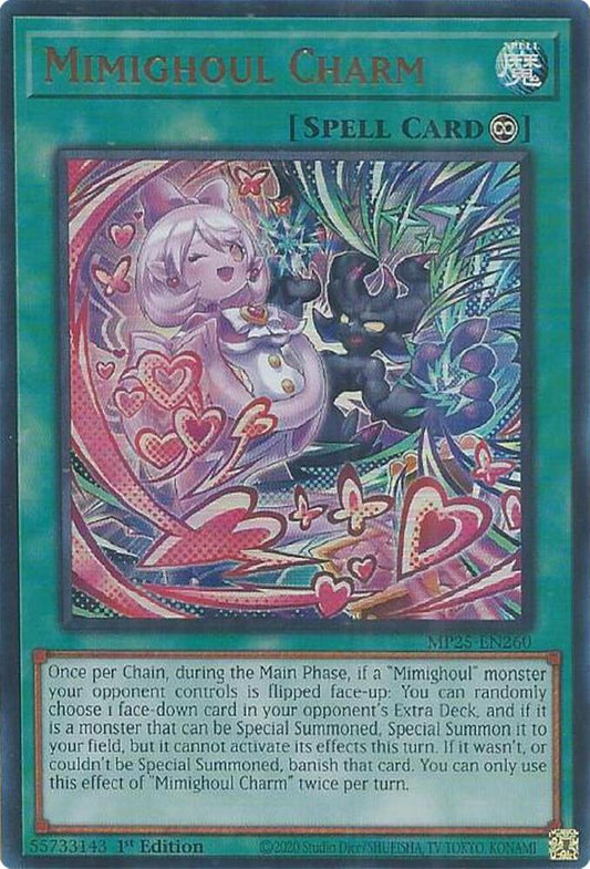 Mimighoul Charm  1st Edition MP25 (Ultra Rare) EU English