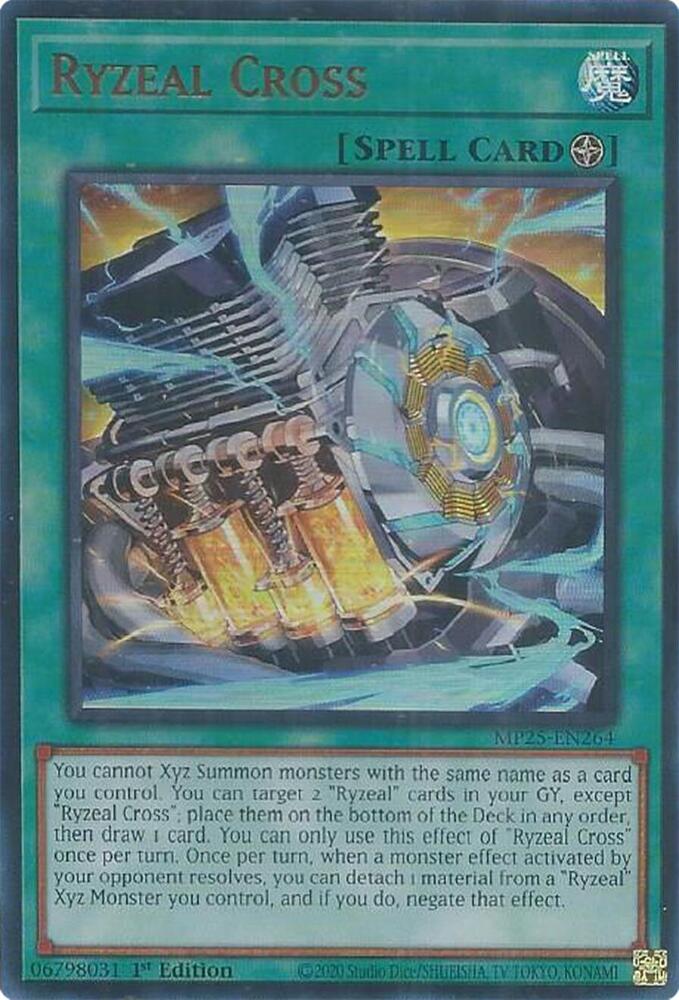 Ryzeal Cross  1st Edition MP25 (Ultra Rare) EU English