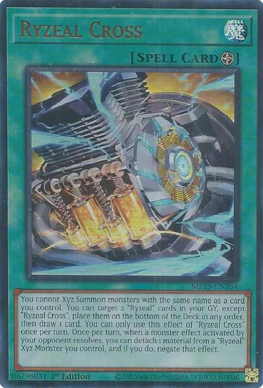 Ryzeal Cross  1st Edition MP25 (Ultra Rare) EU English