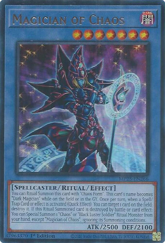 Magician of Chaos  1st Edition MP25 (Ultra Rare) EU English