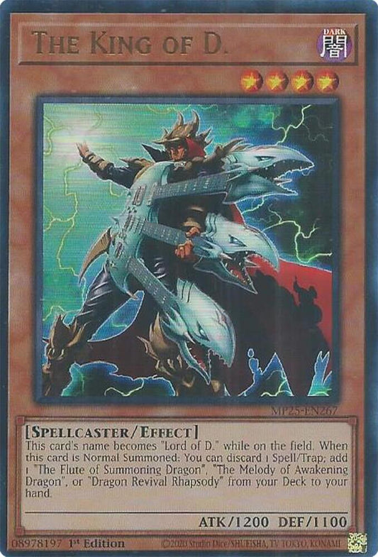 The King of D.  1st Edition MP25 (Ultra Rare) EU English
