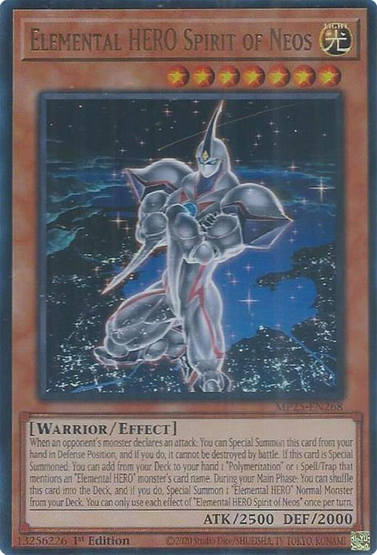 Elemental HERO Spirit of Neos  1st Edition MP25 (Ultra Rare) EU English