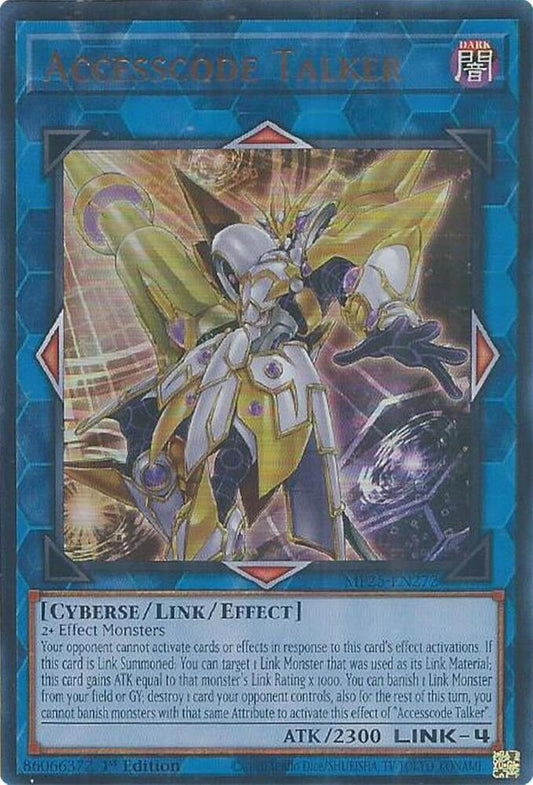 Accesscode Talker  1st Edition MP25 (Ultra Rare) EU English