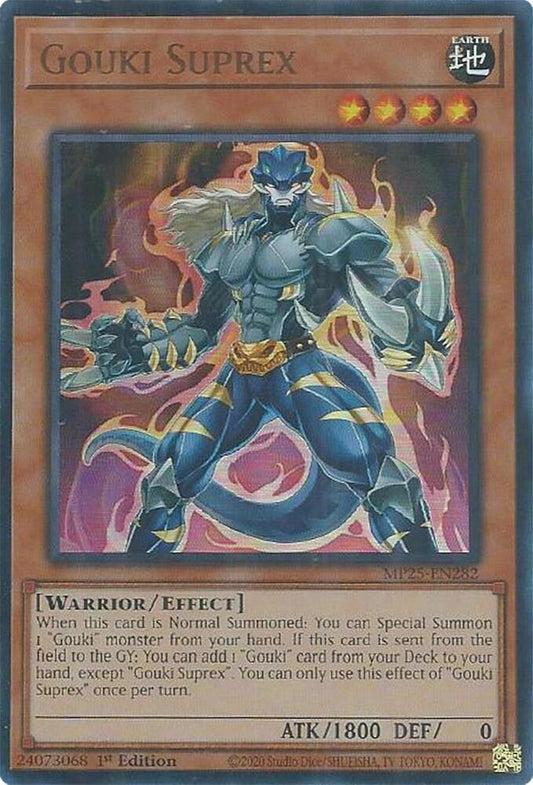 Gouki Suprex  1st Edition MP25 (Ultra Rare) EU English