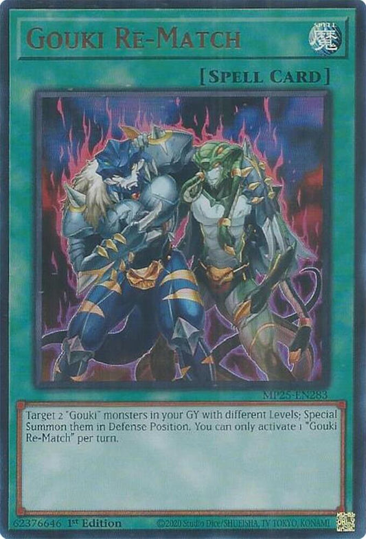 Gouki Re-Match  1st Edition MP25 (Ultra Rare) EU English