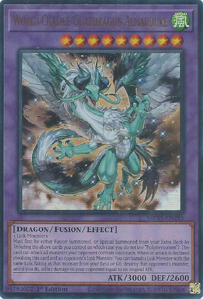 World Chalice Guardragon Almarduke  1st Edition MP25 (Ultra Rare) EU English