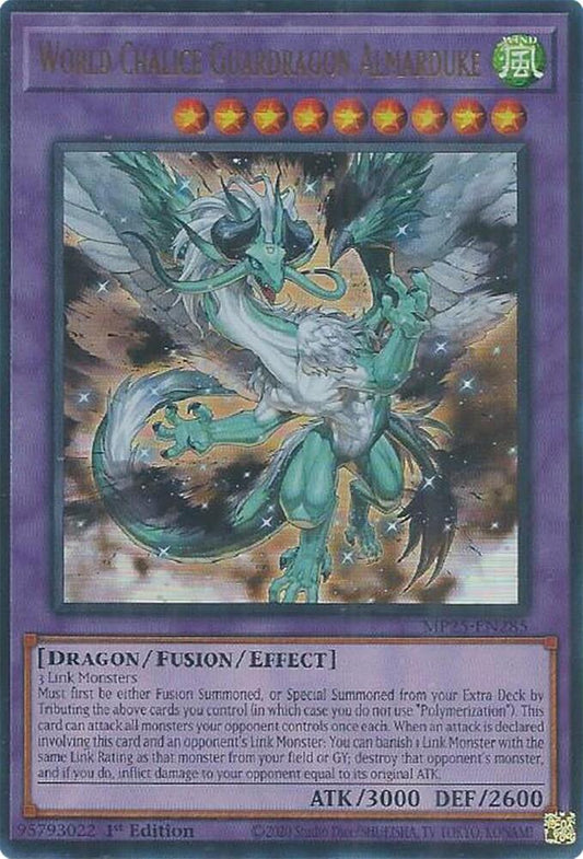 World Chalice Guardragon Almarduke  1st Edition MP25 (Ultra Rare) EU English