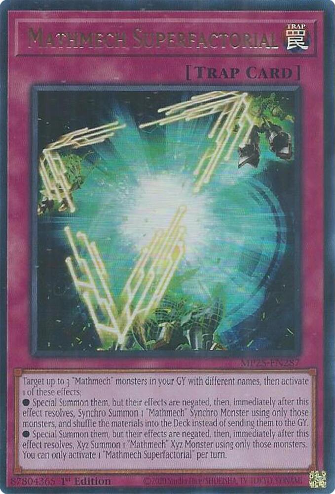 Mathmech Superfactorial  1st Edition MP25 (Ultra Rare) EU English