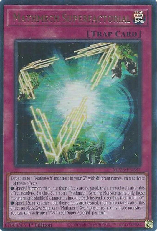 Mathmech Superfactorial  1st Edition MP25 (Ultra Rare) EU English