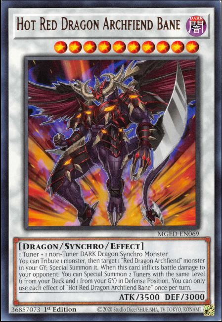 Hot Red Dragon Archfiend Bane MGED EU English