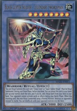 Black Luster Soldier - Legendary Swordsman EU English Ultra Rare (MAZE)