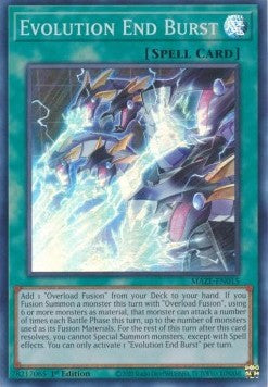 Evolution End Burst EU English Super Rare (MAZE)