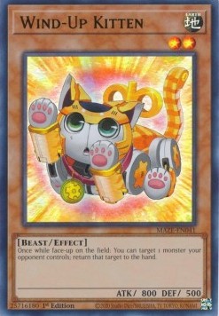 Wind-Up Kitten EU English Ultra Rare (MAZE)