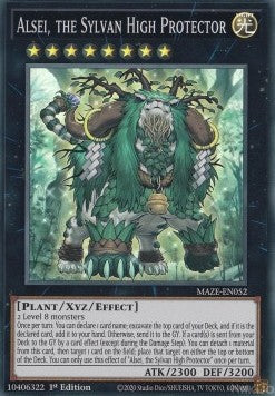 Alsei, the Sylvan High Protector EU English Super Rare (MAZE)