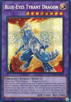 Blue-Eyes Tyrant Dragon 1st Edition MP23 EU English