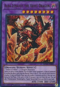 Alba-Lenatus the Abyss Dragon 1st Edition MP23 EU English