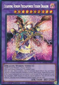 Starving Venom Predapower Fusion Dragon 1st Edition MP23 EU English