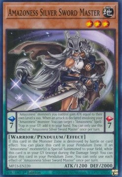 Amazoness Silver Sword Master 1st Edition MP23 EU English