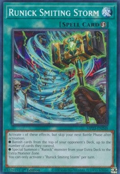 Runick Smiting Storm 1st Edition MP23 EU English