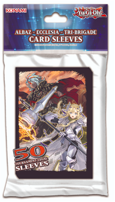 Yu-Gi-Oh! - ALBAZ - ECCLESIA - TRI-BRIGADE CARD SLEEVES (50 SLEEVES)