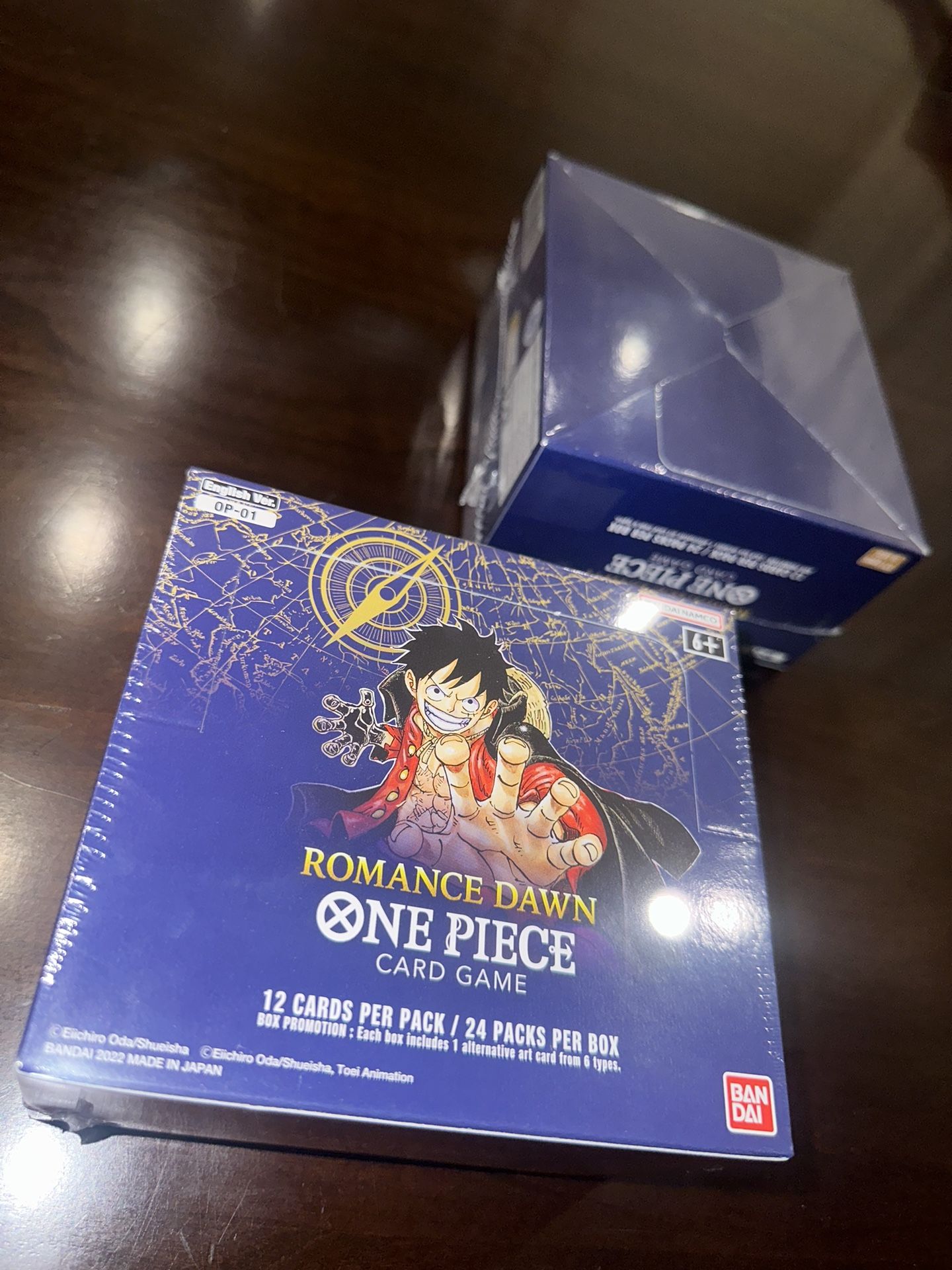 One Piece Card Game - OP01 Romance Dawn - Blue Bottom Booster Box (English)