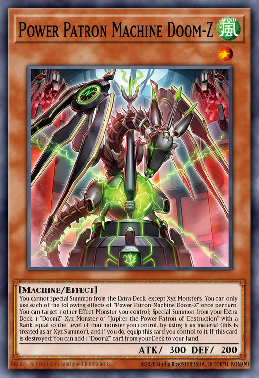 Power Patron DoomZ 1st Edition DOOD (Super Rare) EU English