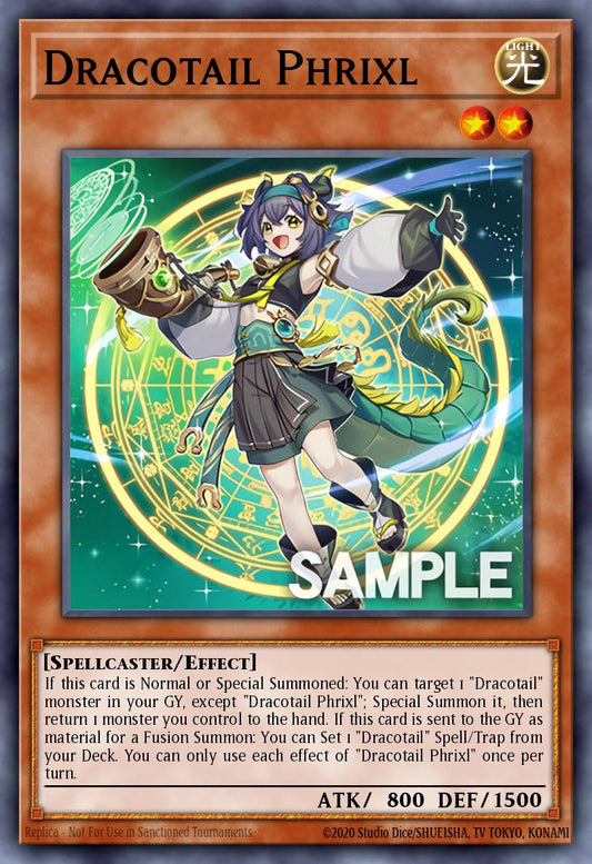 Dracotail Phryxul 1st Edition DOOD (Secret Rare) EU English