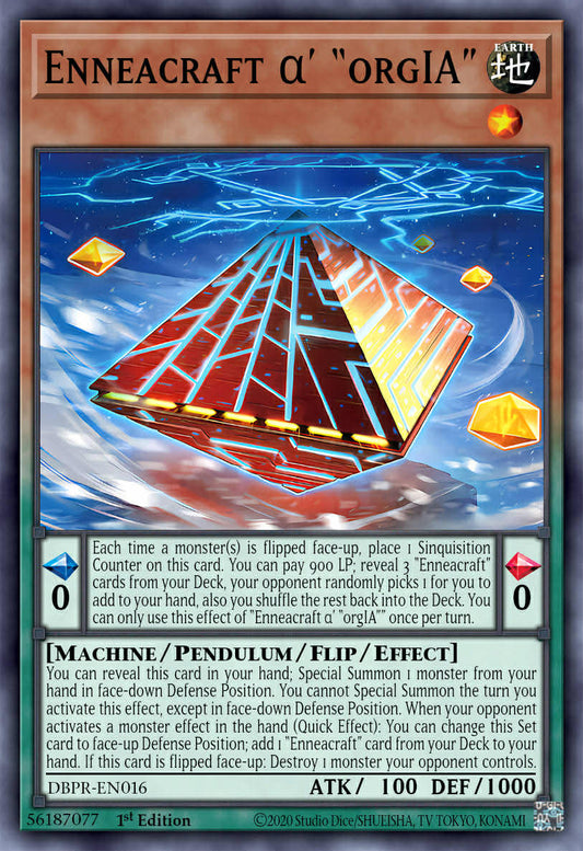 Proto Enneacraft 1st Edition PHRE (Super Rare) EU English