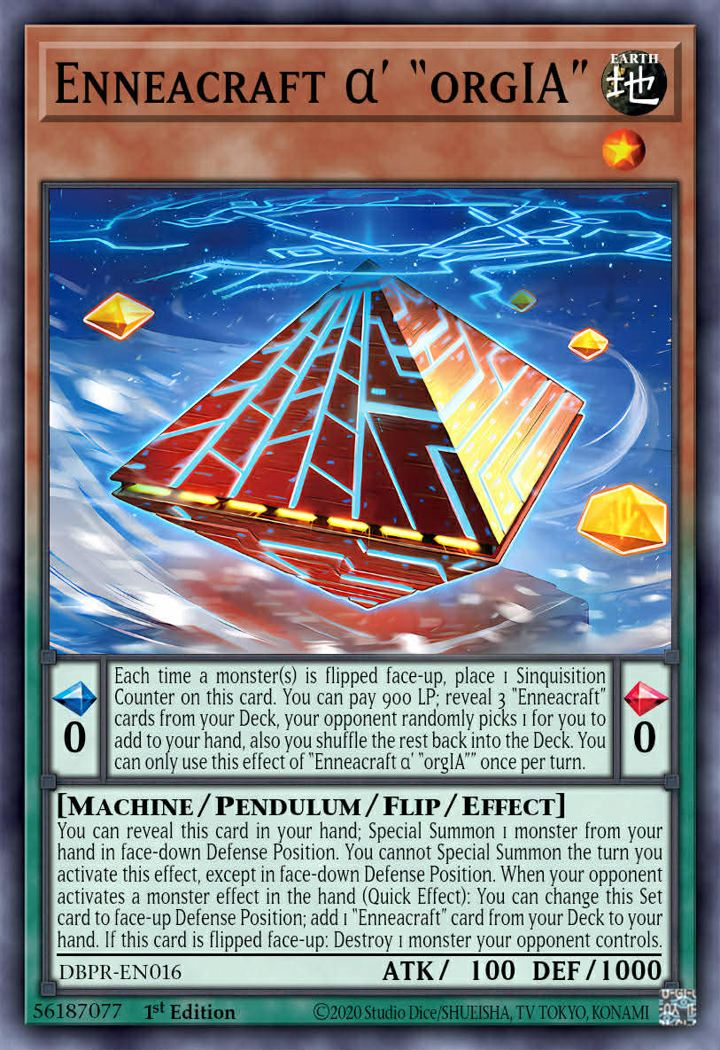 Proto Enneacraft 1st Edition PHRE (Rare) EU English