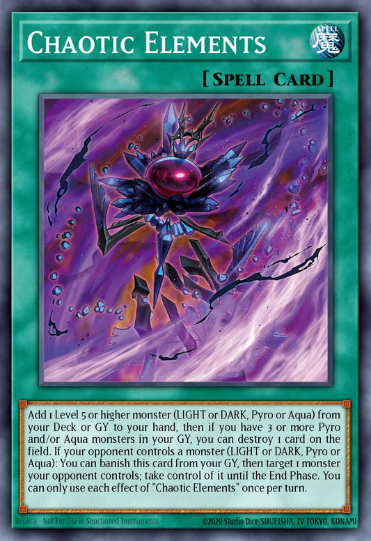 Chaotic Elements 1st Edition ALIN (Common) EU English