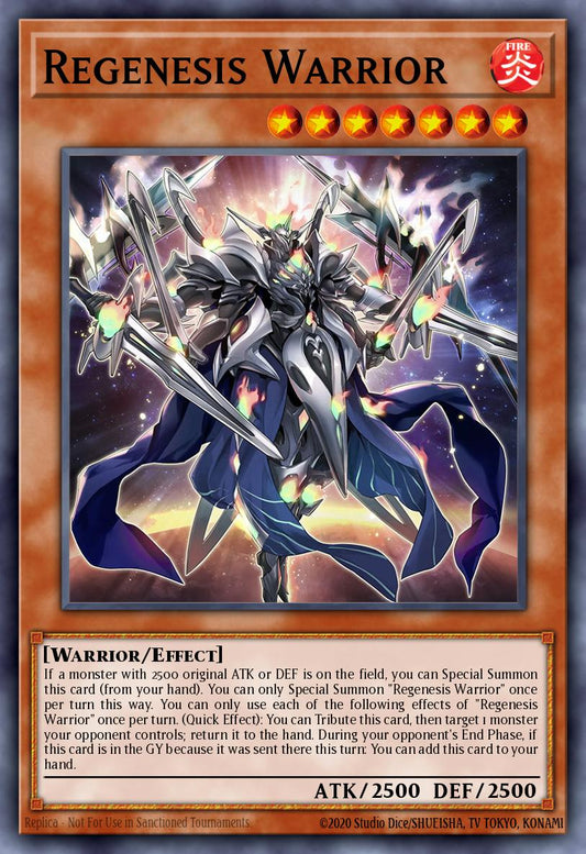 Regenesis Warrior 1st Edition ALIN (Common) EU English