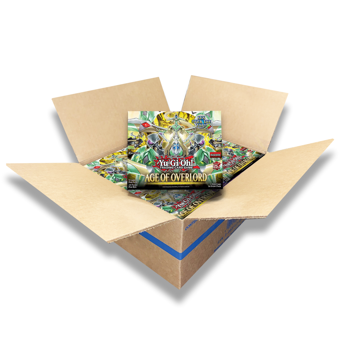 Age of Overlord Sealed Case (12x Booster Boxes) EU English 1st Edition Evolution TCG Age of Overlord Sealed Case (12x Booster Boxes) EU English 1st Edition Evolution TCG