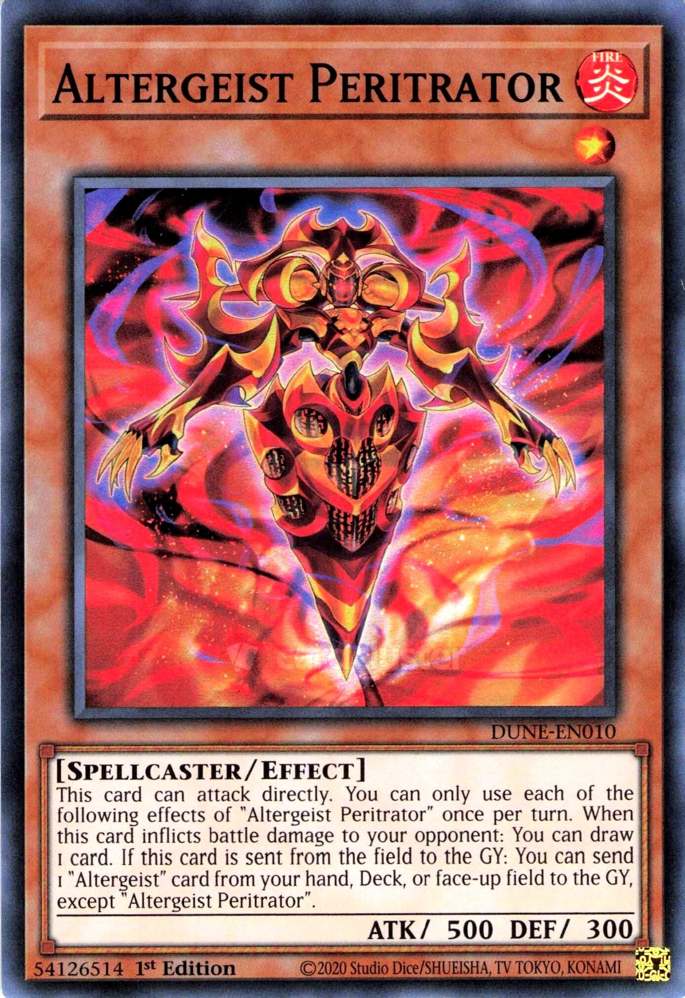 Altergeist Peritrator DUNE Super Rare EU English