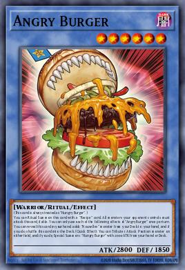 Angry Burger 1st Edition DUAD (Common) EU English