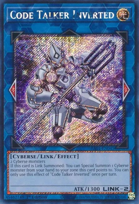 Code Talker Inverted RA01 Platinum Secret Rare US Print