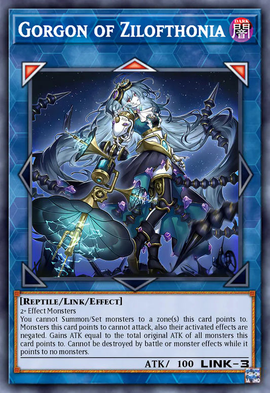Gorgon of Zilofthonia 1st Edition DUAD (Secret Rare) EU English