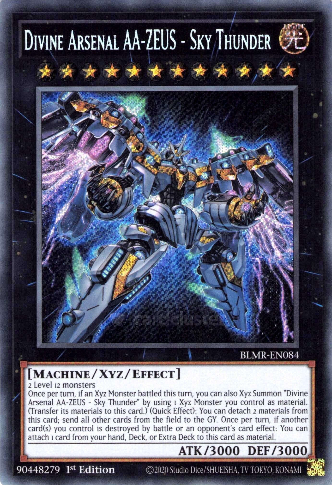 Divine Arsenal AA-ZEUS - Sky thunder 1st Edition BLMR EU English