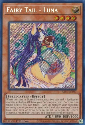 Fairy Tail - Luna RA01 Secret Rare US Print