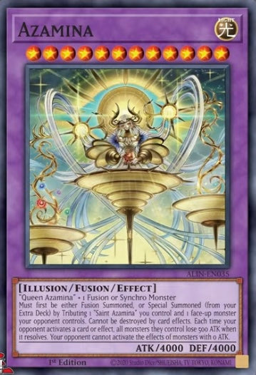 Azamina 1st Edition ALIN (Super Rare) EU English