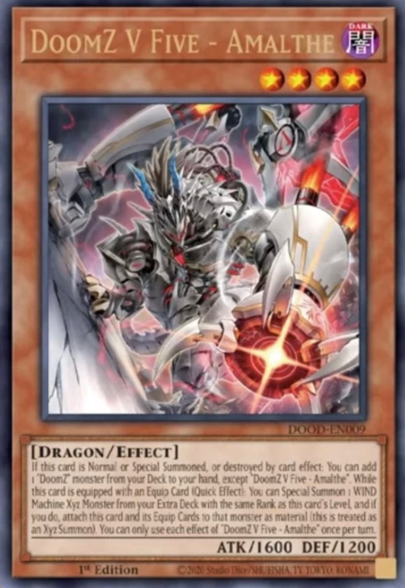 DoomZ V Five - Amalthe 1st Edition DOOD (Starlight Rare) EU English