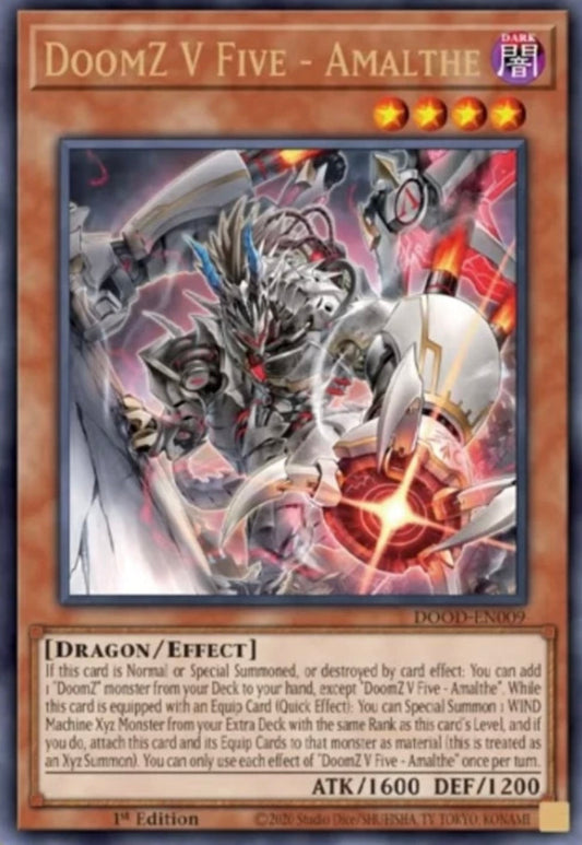 DoomZ V Five - Amalthe 1st Edition DOOD (Starlight Rare) EU English