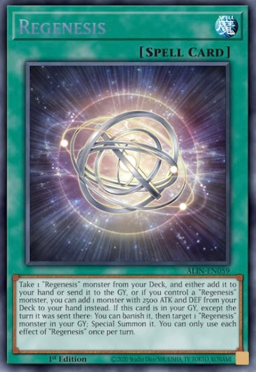 Regenesis 1st Edition ALIN (Secret Rare) EU English