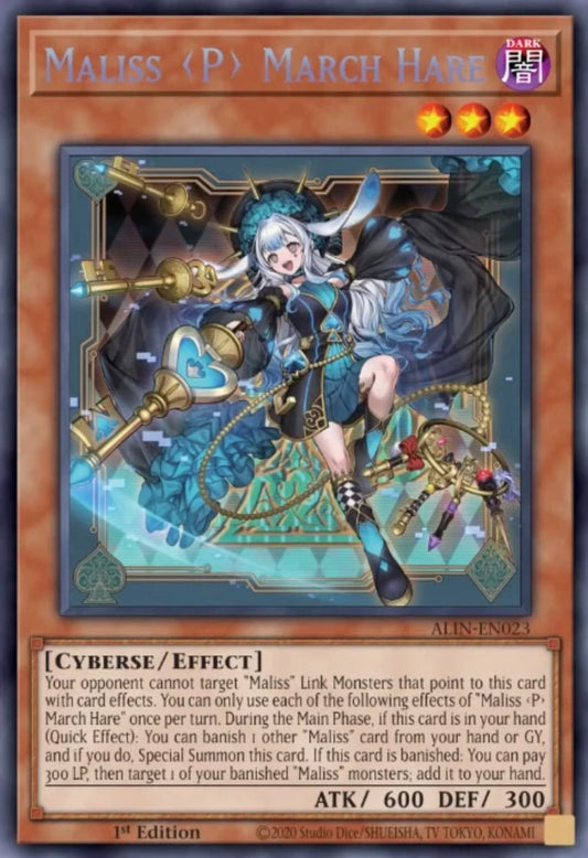 Maliss P March Hare 1st Edition ALIN (Secret Rare) EU English