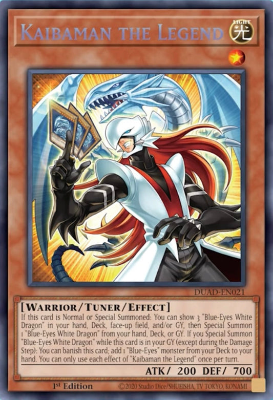 Kaibaman the Legend 1st Edition DUAD (Secret Rare) EU English